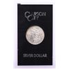 Image 2 : 1883-CC $1 Morgan Silver Dollar Coin GSA Hoard w/Box Amazing Reverse Toning