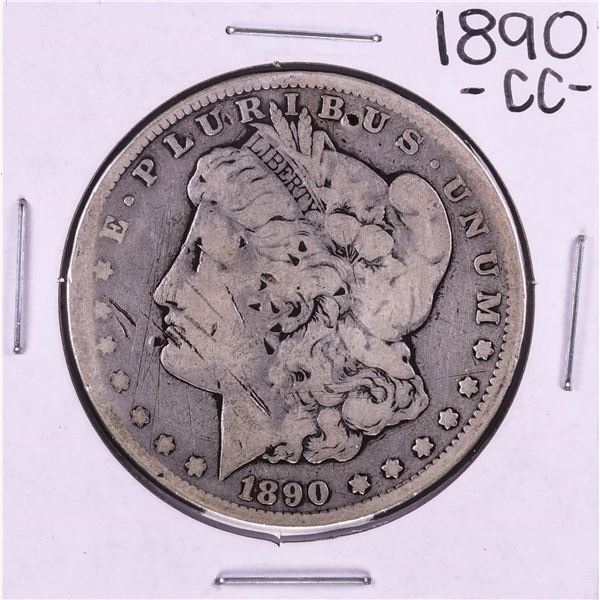 1890-CC $1 Morgan Silver Dollar Coin