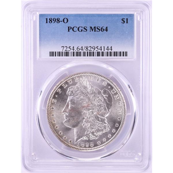 1898-O $1 Morgan Silver Dollar Coin PCGS MS64