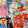 Image 2 : Mr. Brainwash "Einstein" Signed Mixed Media