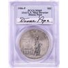 Image 1 : 1986-P $1 Statue of Liberty Commemorative Silver Dollar Coin PCGS MS69 Signed Label