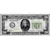 Image 1 : 1934 $20 Federal Reserve STAR Note Chicago