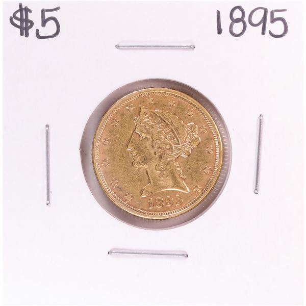 1895 $5 Liberty Head Half Eagle Gold Coin