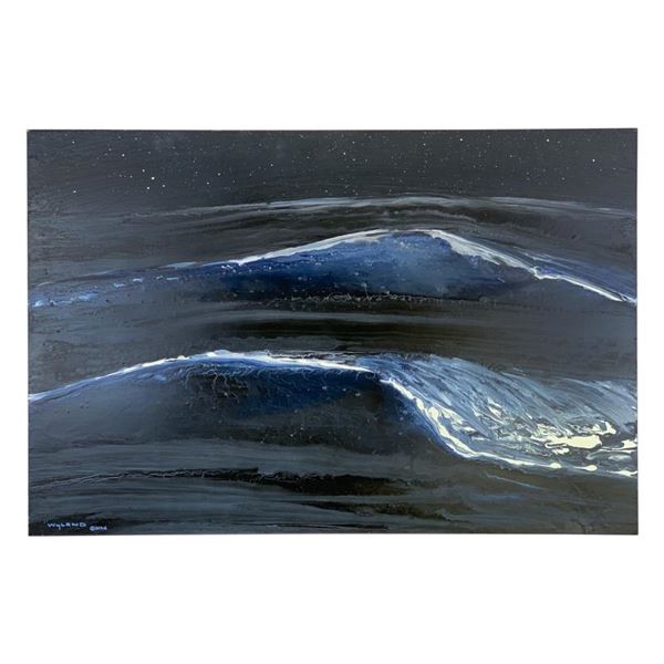 Wyland "Surf Eleven" Original Acrylic on Board