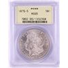 Image 1 : 1879-S $1 Morgan Silver Dollar Coin PCGS MS65 OGH