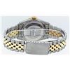 Image 7 : Rolex Men's Two Tone Stainless Steel & Gold MOP Emerald String Diamond Datejust Watch