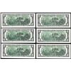 Image 2 : Lot of (6) 2003A $2 Federal Reserve Notes Colorized States