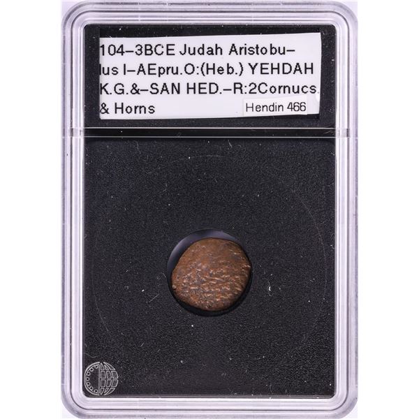 104-3BCE Judah Aristpbu Ancient Coin