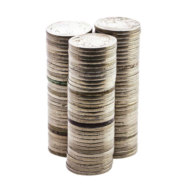 Lot of (100) Mixed Date Buffalo Nickel Coins
