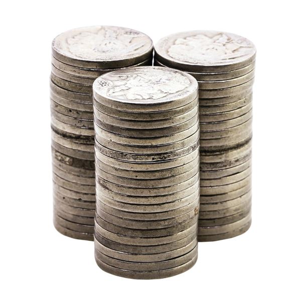 Lot of (65) Mixed Date Buffalo Nickel Coins