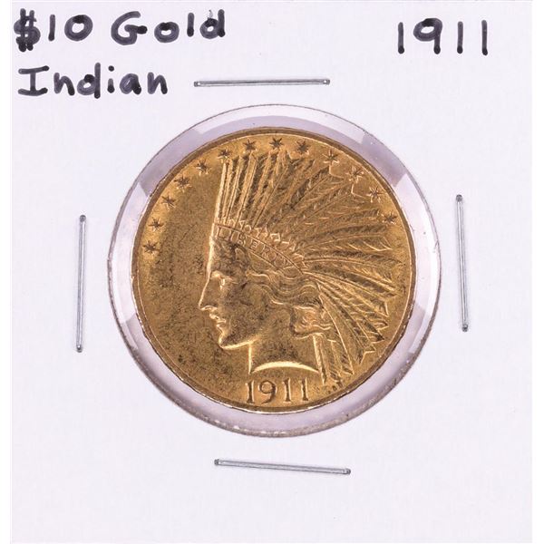 1911 $10 Indian Head Eagle Gold Coin