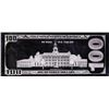 Image 2 : 2017 $100 Federal Reserve Bill 4 Troy Ounces .999 Fine Silver Bar