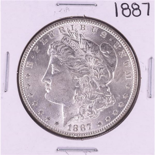 1887 $1 Morgan Silver Dollar Coin