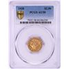 Image 1 : 1928 $2 1/2 Indian Head Quarter Eagle Gold Coin PCGS AU58