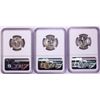Image 2 : Lot of (3) 1954-S Washington Quarter Coins NGC MS65