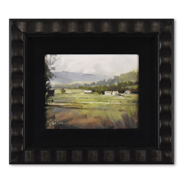 Vadim Zanginian Original Acrylic Painting in Custom Frame