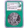 Image 1 : 2016(P) $1 American Silver Eagle Coin NGC MS69 from Philadelphia Mint Sealed Box