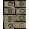 Image 2 : Lot of (8) Miscellaneous Fifth Issue Fractional Currency Notes