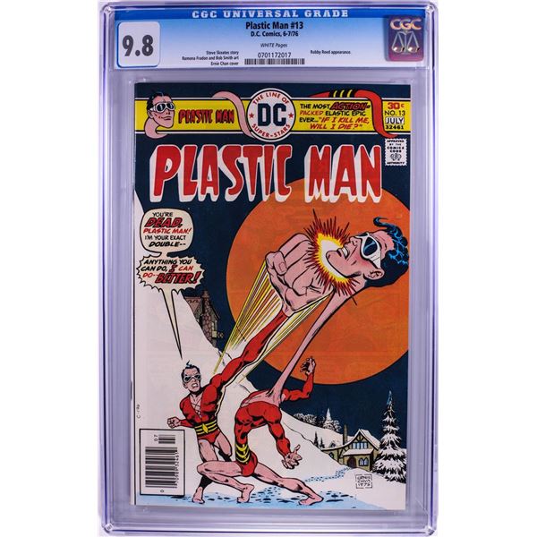 D.C. Comics Plastic Man #13 Comic Book 6-7/77 CGC 9.8