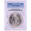 Image 1 : 1881-S $1 Morgan Silver Dollar Coin PCGS MS64