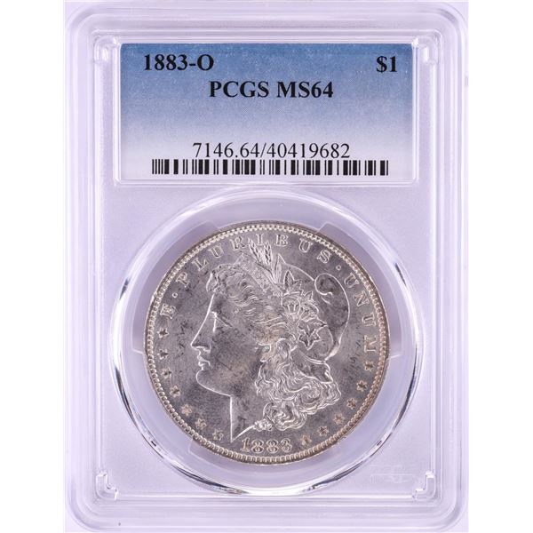 1883-O $1 Morgan Silver Dollar Coin PCGS MS64