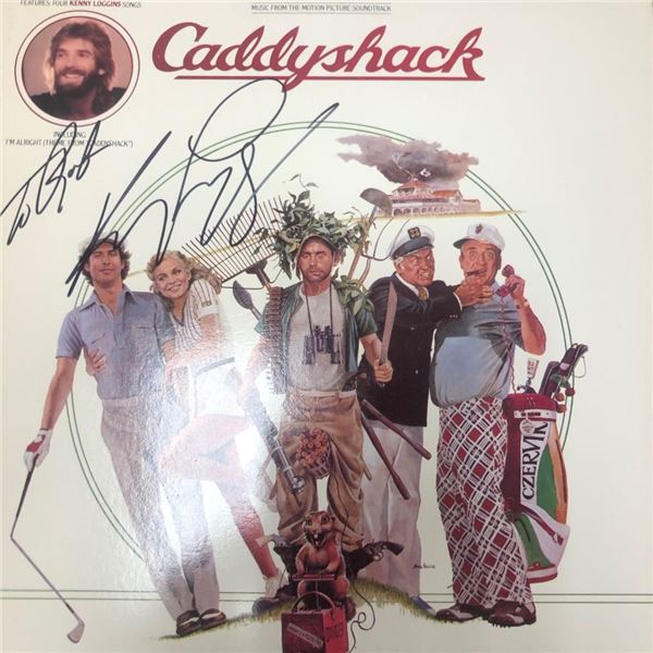 Signed Caddyshack Soundtrack Album Cover