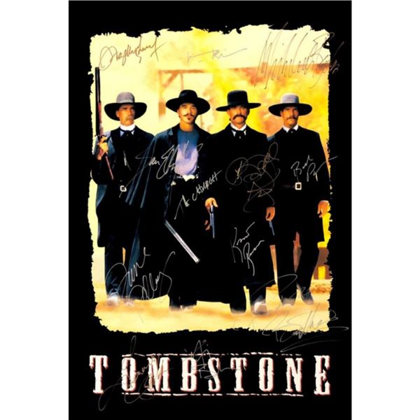 Signed Tombstone Movie Poster