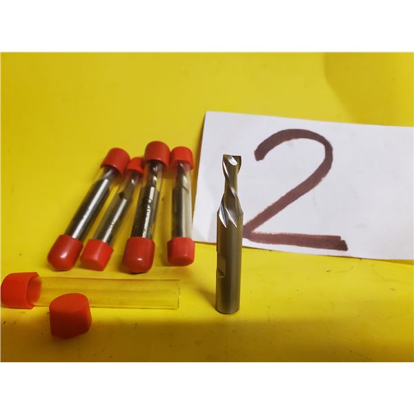 New Minicut Left Hand End Mill 1/4" 2fl. (can be used on reverse)