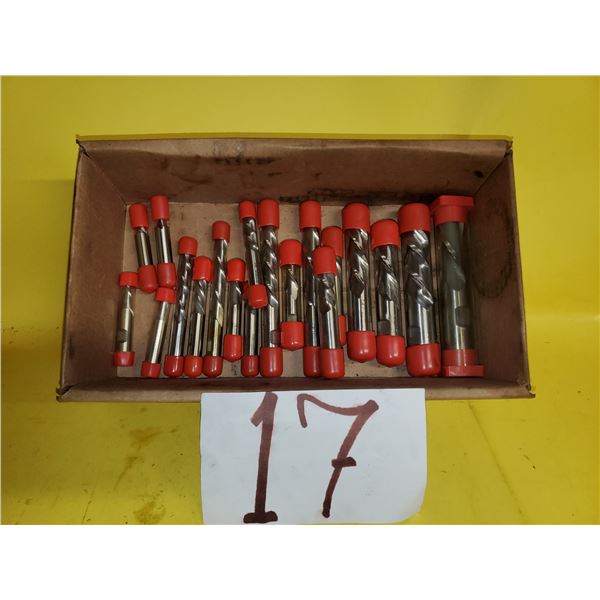 Box of Assorted New Minicut Int. Left Hand End Mill (19)