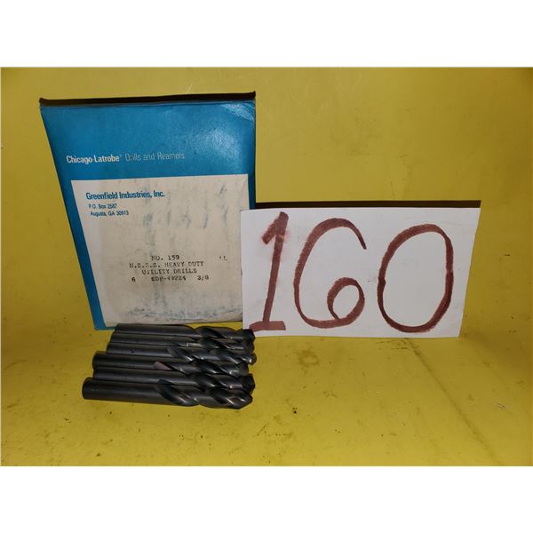 New Greenfields Stub Drill 3/8"