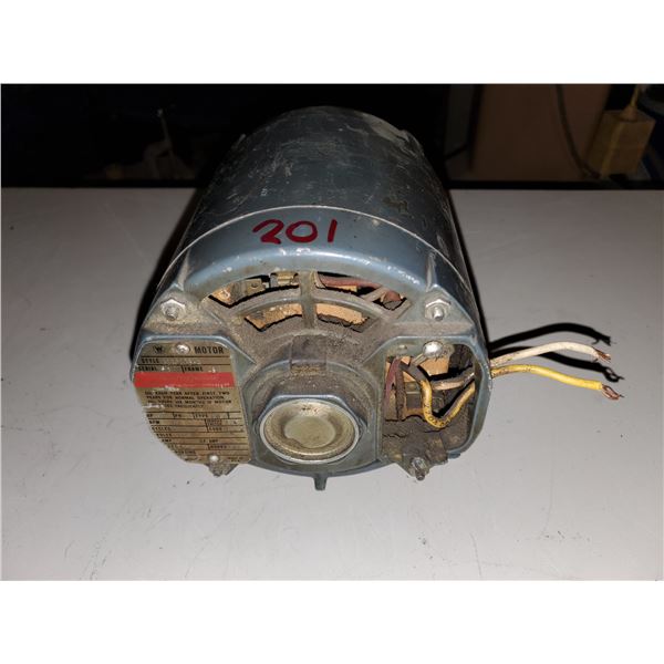 WestingHouse Motor 1/8HP 110v (tested)