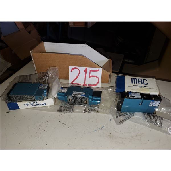 MAC Valve Model: 82A-EC-000-TM-DAAP-1DA with TM-DAAJ-1DA (2) & DMB-DJAP-1DG