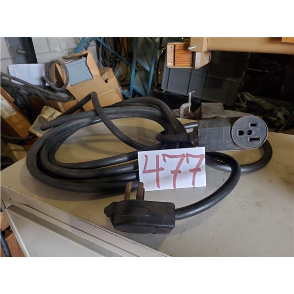 Electric Extension 250v (220v 1ph) 25'