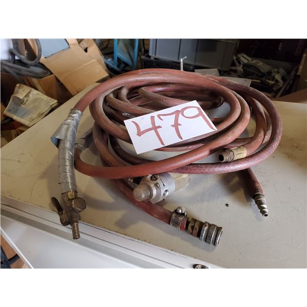 Lot of Air Hose and equipment