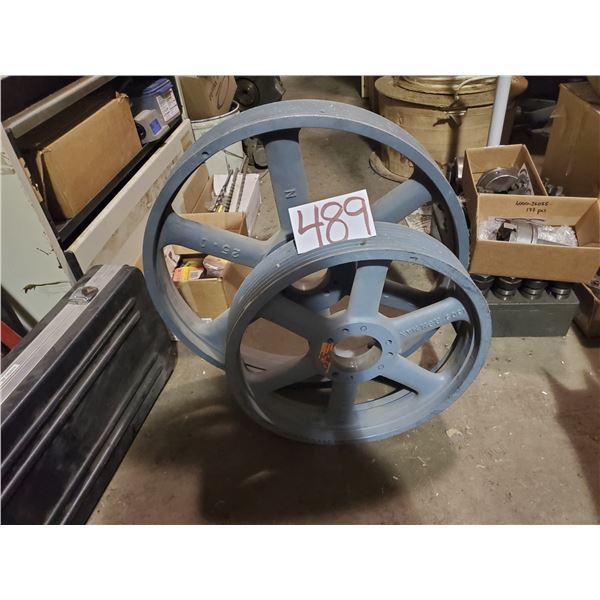 Compressor Pulley 25" x 3"5/8 and 19" x 3"5/8