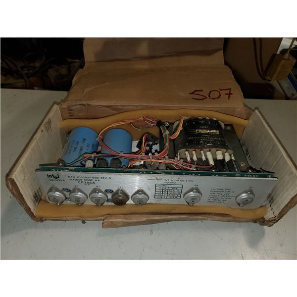 Intel SBC 635A Power Supplies CP286A