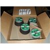 Image 1 : Box (9) of Keto concrete Flaring Cup 4" x 2" x 5/8"-11
