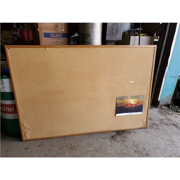 Board for notes and add 48" x 72"