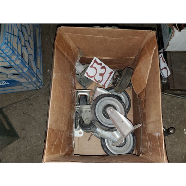 Box of assorted Wheels