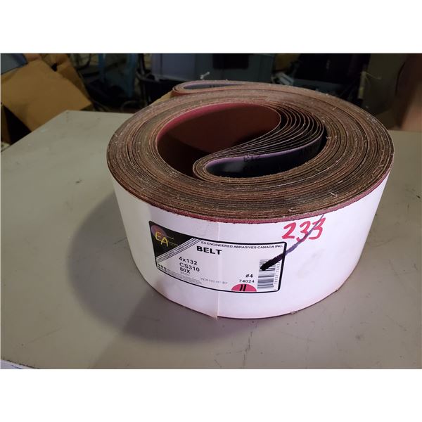 Sanding Belt 4" x 132" Gr.80