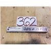 Image 1 : Aluminum square Bar 8"1/4 x 1"