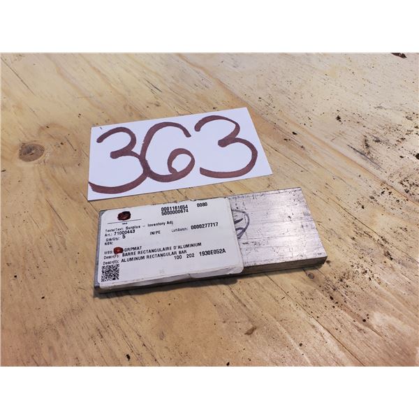 Aluminum rectangular Bar