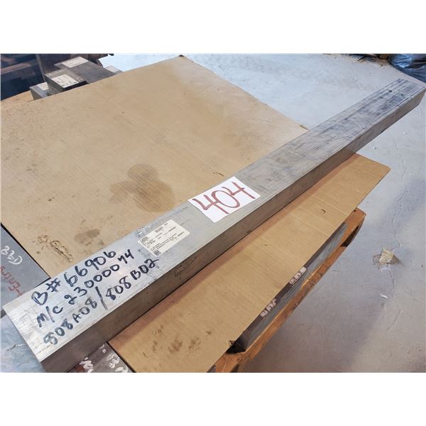 Aluminum bloc 55"5/16 x 4" x 2"1/2