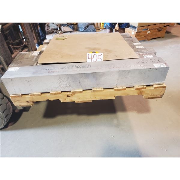 Aluminum bloc 47"1/8 x 6"3/16 x 6"