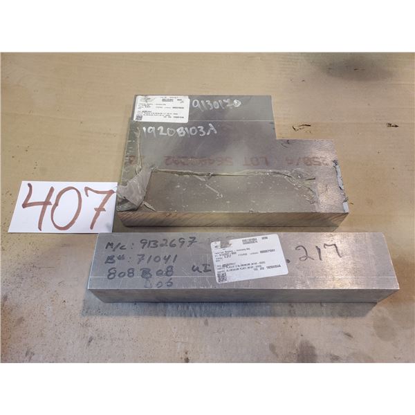 Lot of Aluminum bloc