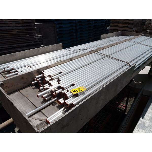 Aluminum tube 10'