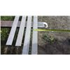 Image 1 : Flat barre stainless 3/16" x 2 1/2"x 2 fois 62" et 2 fois 68"