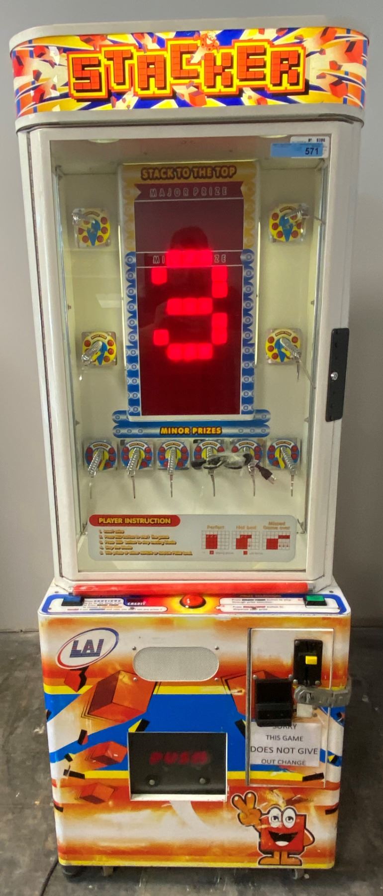 Stacker Prize Game Arcade Game