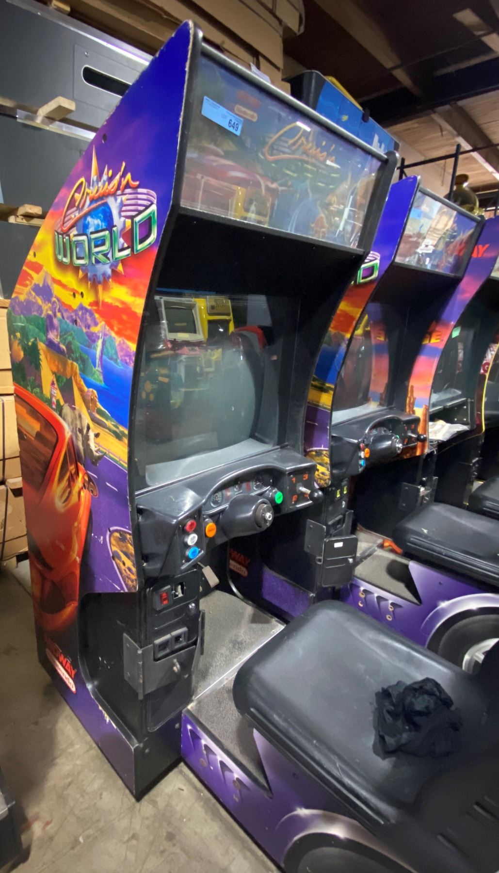 Cruising World (No Steering Wheel) Arcade Game