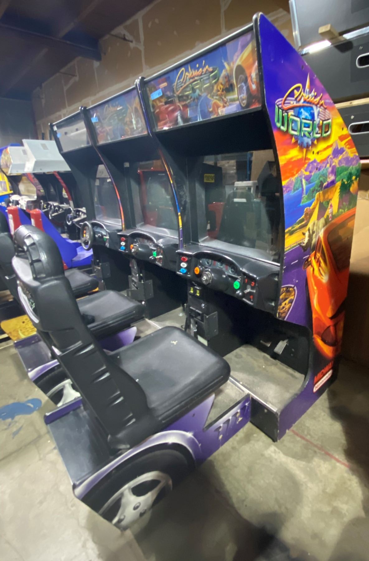 Cruising World (No Steering Wheel) Arcade Game